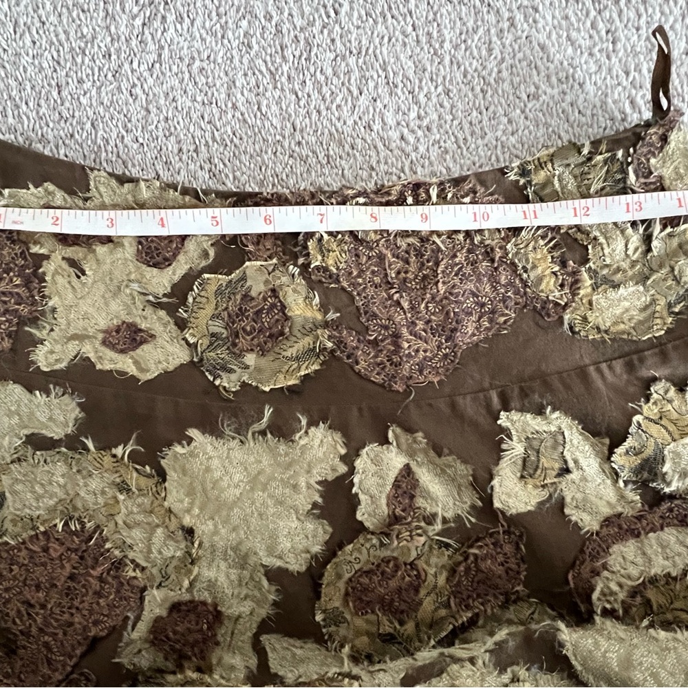 MaxMara Weekend Patchwork Floral Midi Skirt – Size 4 - Picture 16 of 16